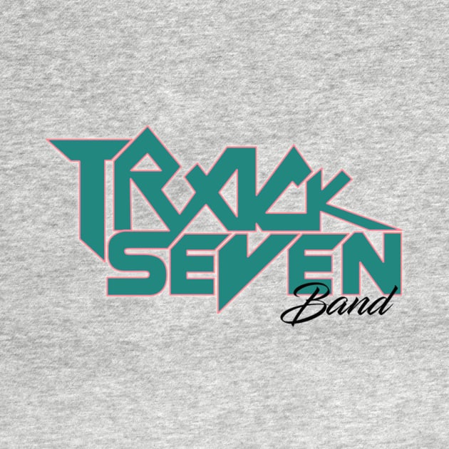 Green and Pastel Track Seven Band Logo by TrackSevenBand